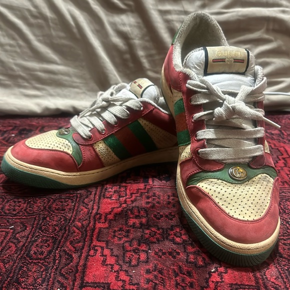 Gucci men’s shoe size 11, distressed look - Picture 1 of 6